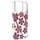 Telefono dėklas Uniq Coehl Mila, skirtas iPhone 18 Pro / 17 Pro, bordo