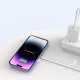 Tech-Protect QI15W-A44 magnetinis belaidis įkroviklis su MagSafe, baltas