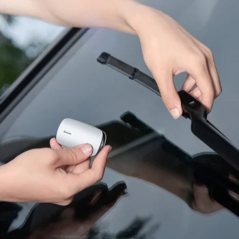 Baseus Rain Wing Car Wiper Sharpener Knife Regenerator Cleaner, Silver