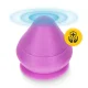 4FIZJO Trigger Point Massage Cone with Suction Cup, Pink