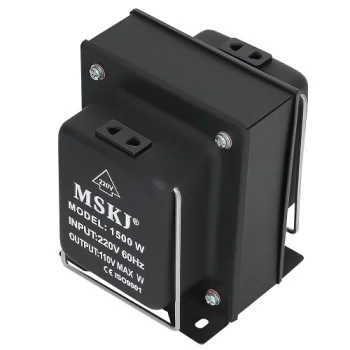 Įtampos transformatorius 110 V - 220 V / 220 V - 110 V, 1500 VA