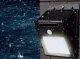 Solarinė sodo lempa su 30 LED ir judesio jutikliu