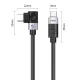 Orico CW240 USB-C į USB-C laidas PD 240W 2m kampinis, juodas