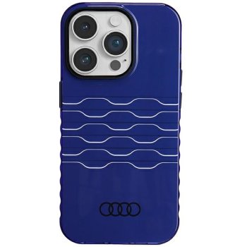 Audi IML MagSafe dėklas telefonui Apple iPhone 14 Pro, mėlynas