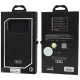 Audi GT Synthetic Leather MagSafe dėklas iPhone 18 Pro Max / 17 Pro Max, juodas