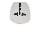 Universalus kelioninis maitinimo adapteris, UK į EU (2-pin), Baltas