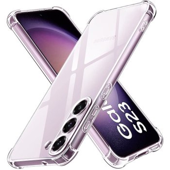 Clin Anti Shock 1.5mm skaidrus dėklas Samsung Galaxy S23 Ultra