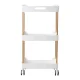 Cosmetic Trolley ACTIVESHOP 127, White