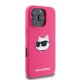 Karl Lagerfeld dėklas iPhone 16 Pro Max telefonui, fuksijų spalva