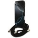 Guess 4G Big Logo Cord Strap Crossbody dėklas iPhone 17, rudas