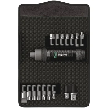 Smūginio atsuktuvo rinkinys Wera 2090/17, 17 dalių
