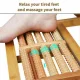 Gotel Bamboo Rocking Chair with Massage Function