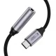 Tech-Protect Ultraboost USB-C į 3.5 mm mini jack DAC adapteris, tamsiai pilkas