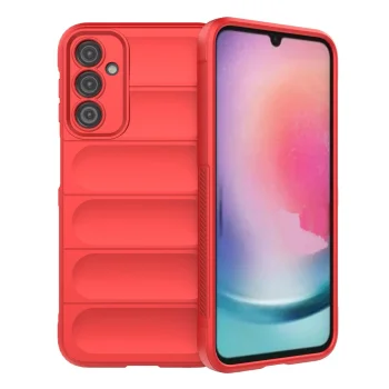 Dėklas Samsung Galaxy A24 4G, Magic Shield Case, raudonas