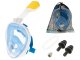 Foldable Full-Face Snorkeling Mask S/M, Blue