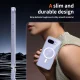 Tech-Protect FlexAir Hybrid MagSafe dėklas Google Pixel 10A telefonui, skaidrus