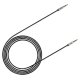 Baseus Yiven Audio Cable Mini Jack 3,5mm AUX, 1.5m, Black+Silver