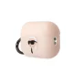 Karl Lagerfeld 3D Silicone NFT Karl dėklas AirPods Pro 2, baltas