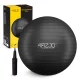 4Fizjo 930 Gymnastic Ball, 55 cm, Black