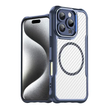 Case for iPhone 16 Pro Leading Series MagSafe TPU, Blue