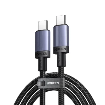 Ugreen USB-C į USB-C laidas PD 100W 5A 2m, juodas