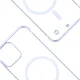 Apsauginis dėklas 3mk Just20g MagCase, skirtas iPhone 13, skaidrus