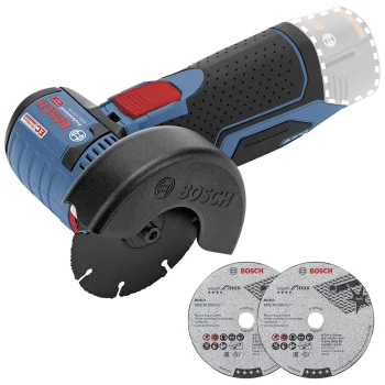 Akumuliatorinis kampinis šlifuoklis Bosch GWS 12V-76, 76 mm, 12V