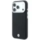 BMW Sign Inclined Deboss Letters MagSafe dėklas iPhone 17 Pro / 18 Pro, juodas