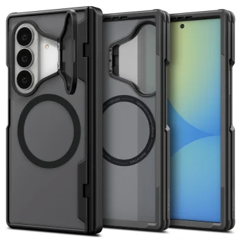 Spigen Optik Armor Pro MagSafe dėklas Samsung Galaxy Z Fold 8 Ultra, juodas