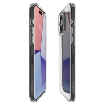 Spigen Crystal Flex Case for iPhone 15 Pro, Clear