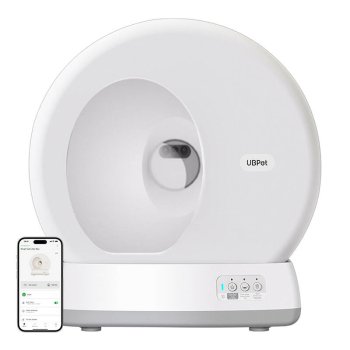 Išmanioji savaime išsivalanti kačių tualeto dėžė Ubpet UCAT C10, iki 10 kg