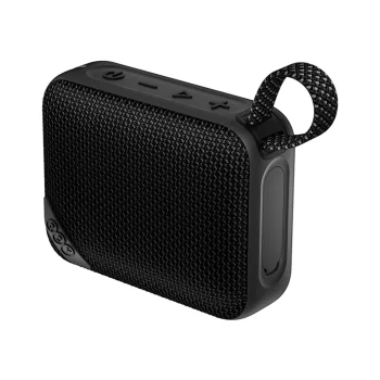 QCY SP2 IP67 nešiojama Bluetooth kolonėlė su RGB apšvietimu, 5W, juoda