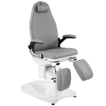 Azzurro 709A elektrinis podiatrijos krėslas, 3 varikliai, pilkas