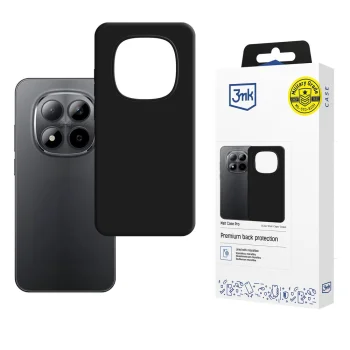 3mk Protection Matt Case Pro dėklas Redmi Note 15 Pro, matinis juodas