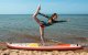 Pripučiama SUP irklentė FunWater SUPFW69B, 335 cm, oranžinė/balta