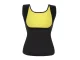 Women\'s Neoprene Fitness Shirt, Black, Size L