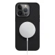 Uniq Keva Magclick dėklas su MagSafe skirtas iPhone 15 Pro Max, juodas