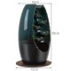 Ruhhy 22655 Ceramic Backflow Incense Burner Waterfall with 55 Cones