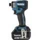 Akumuliatorinis smūginis suktuvas Makita DTD173RTJ 18V 2x 5.0 Ah