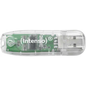USB atmintinė Intenso Rainbow Line 32 GB USB 2.0, skaidri