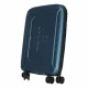 Sulankstomas kelioninis lagaminas su ratukais, 45 l, 57x37x23 cm, mėlynas