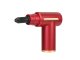 Massage Gun with 4 Attachments, 6 Speeds, Red