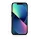 iCarer Oil Wax odinis dėklas telefonui iPhone 14 Plus su MagSafe, WMI14220703-BU, tamsiai mėlynas