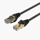 Orico PUG-C7 CAT7 10Gbps RJ45 Ethernet Network Cable, 2m, Black