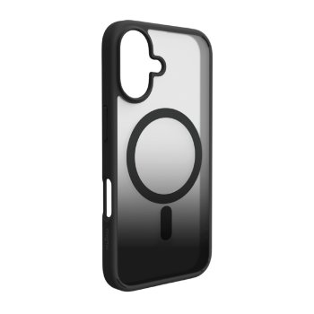 Puro iPhone 17 dėklas Gradient MagSafe, juodas