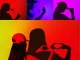 LED RGB saulėlydžio ir saulėtekio imitacijos projektorius su pulteliu, USB