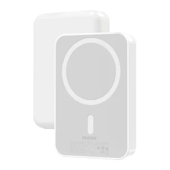 Dudao K26 10000mAh 20W Išorinė Baterija su MagSafe, Balta