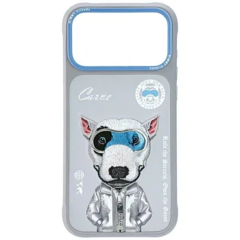 Nimmy Cool&Cute 2.0 nag Case for iPhone 17 Pro Max, Gray