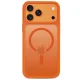 Tech-Protect Magmat Magsafe CC dėklas iPhone 18 Pro / 17 Pro su MagSafe, matinis oranžinis