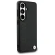 BMW Leather Hot Stamp MagSafe Case for Samsung Galaxy S26 - Black